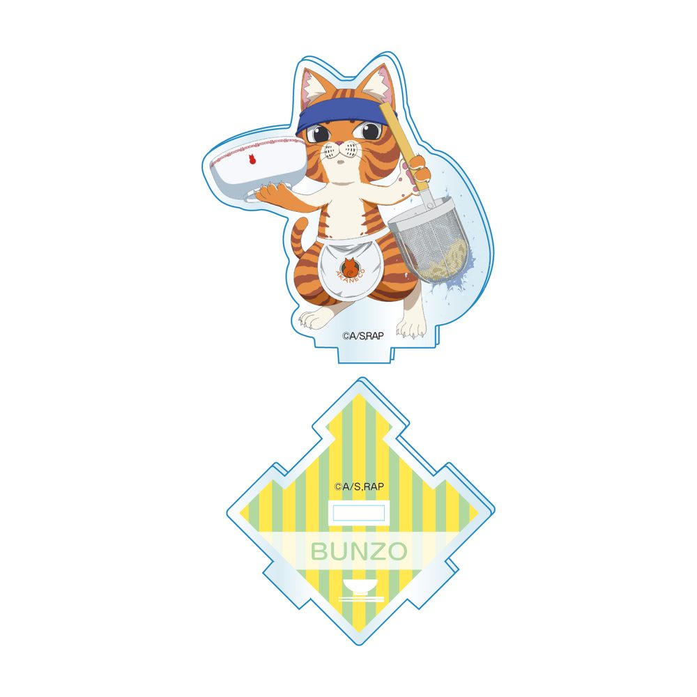 ラーメン赤猫×Pepper PARLORコラボ アクリルスタンド 文蔵 ("Ramen Akaneko" x Pepper PARLOR Collaboration Acrylic Stand Bunzo)