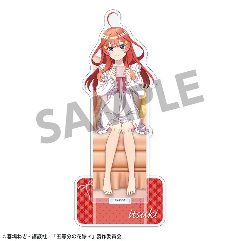 五等分の花嫁* 描き下ろしアクリルスタンド 中野五月 ナイトウェアVer. ("The Quintessential Quintuplets Specials 2" Original Illustration Acrylic Stand Nakano Itsuki Nightwear Ver.)