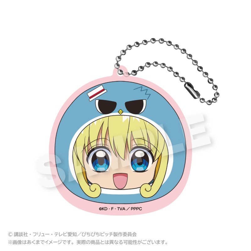 ぴちぴちピッチ まるめいつアクリルキーホルダー るちあ ("Mermaid Melody Pichi Pichi Pitch" Marumates Acrylic Key Chain Lucia)