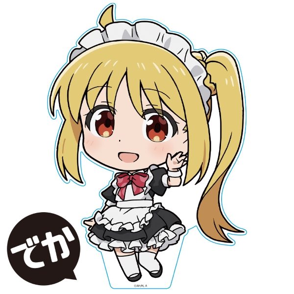 ぼっち・ざ・ろっく! でかぷにこれ!アクリルフィギュア 伊地知虹夏 メイド服Ver. ("Bocchi the Rock!" Deka Puni Colle! Acrylic Figure Ijichi Nijika Maid Costume Ver.)
