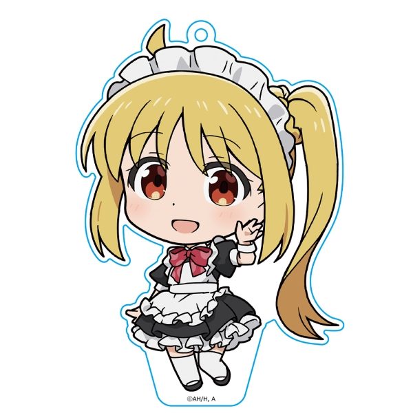 ぼっち・ざ・ろっく! ぷにこれ!キーホルダー(スタンド付) 伊地知虹夏 メイド服Ver. ("Bocchi the Rock!" Puni Colle! Key Chain (with Stand) Ijichi Nijika Maid Costume Ver.)