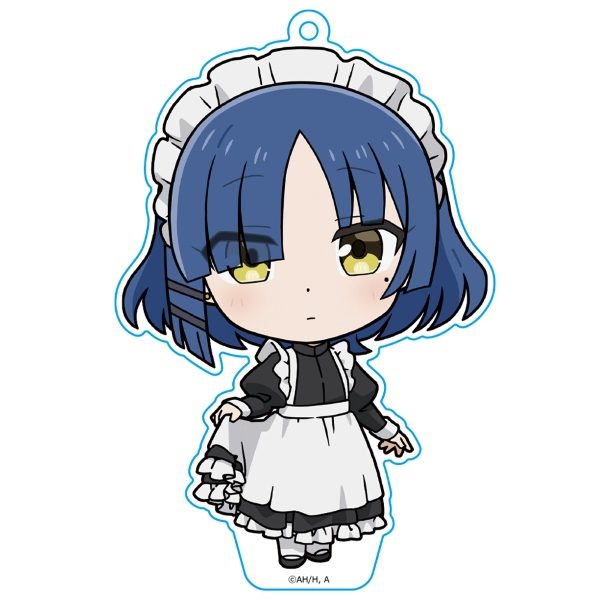 ぼっち・ざ・ろっく! ぷにこれ!キーホルダー(スタンド付) 山田リョウ メイド服Ver. ("Bocchi the Rock!" Puni Colle! Key Chain (with Stand) Yamada Ryo Maid Costume Ver.)