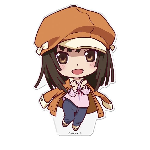 物語シリーズ ぷにこれ!アクリルフィギュア(スタンド付) 千石撫子 ("Monogatari" Series Puni Colle! Acrylic Figure (with Stand) Sengoku Nadeko)