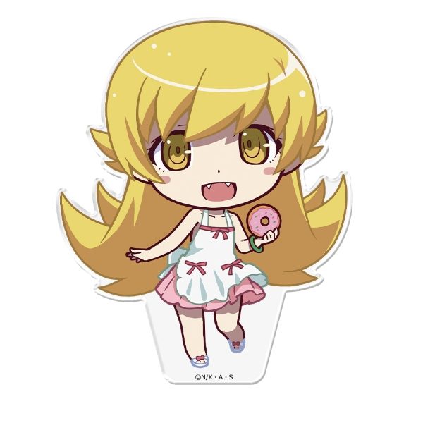 物語シリーズ ぷにこれ!アクリルフィギュア(スタンド付) 忍野忍 ("Monogatari" Series Puni Colle! Acrylic Figure (with Stand) Oshino Shinobu)