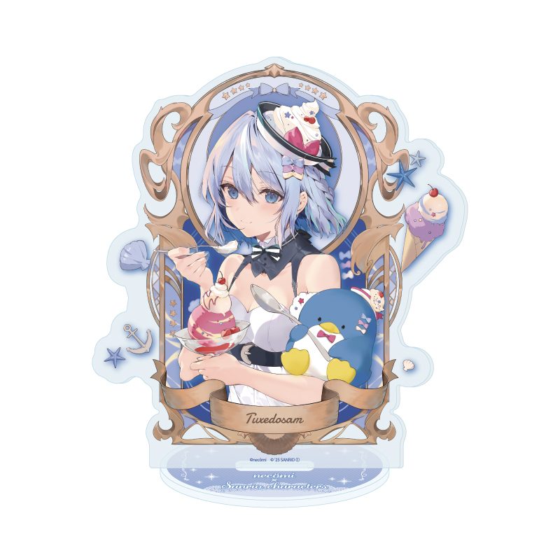 アクリルスタンド necomi×サンリオキャラクターズ 03 タキシードサム(コラボイラスト) (Acrylic Stand necomi x Sanrio Characters 03 Tuxedosam (Collaboration Illustration))