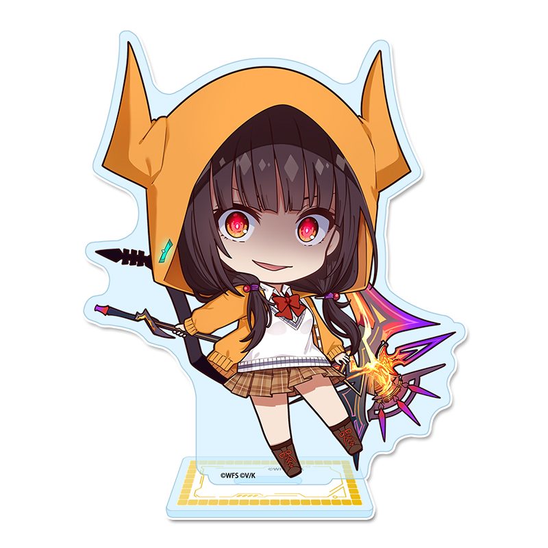 ヘブンバーンズレッド ぷちちょこアクリルスタンド 朝倉可憐 ("Heaven Burns Red" Puchichoko Acrylic Stand Asakura Karen)