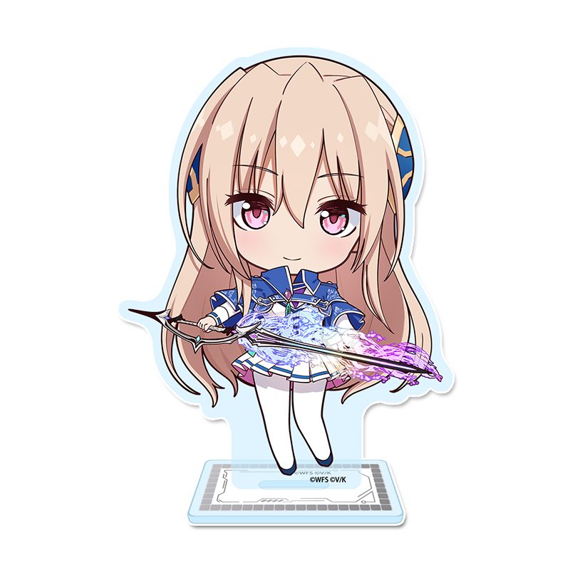ヘブンバーンズレッド ぷちちょこアクリルスタンド 白河ユイナ ("Heaven Burns Red" Puchichoko Acrylic Stand Shirakawa Yuina)