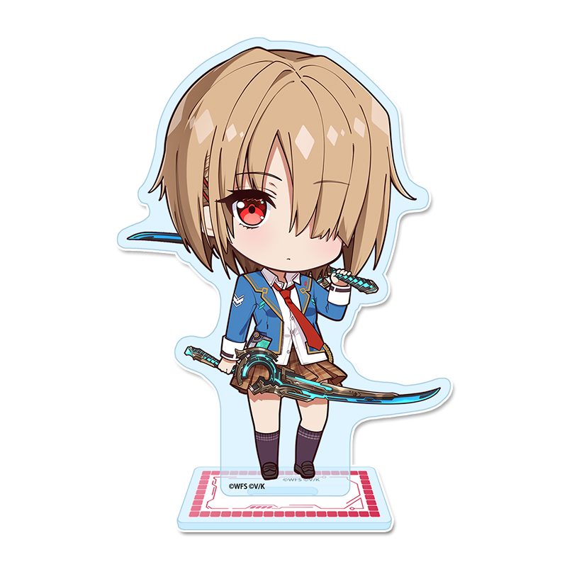 ヘブンバーンズレッド ぷちちょこアクリルスタンド 茅森月歌 ("Heaven Burns Red" Puchichoko Acrylic Stand Kayamori Ruka)
