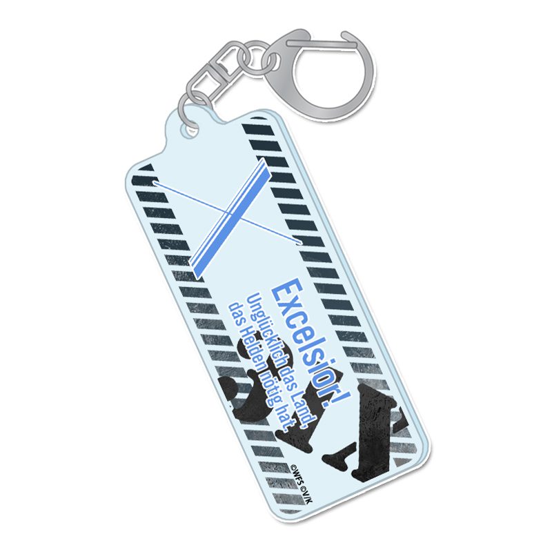 ヘブンバーンズレッド 部隊ロゴアクリルキーホルダー 31X ("Heaven Burns Red" Unit Logo Acrylic Key Chain 31X)