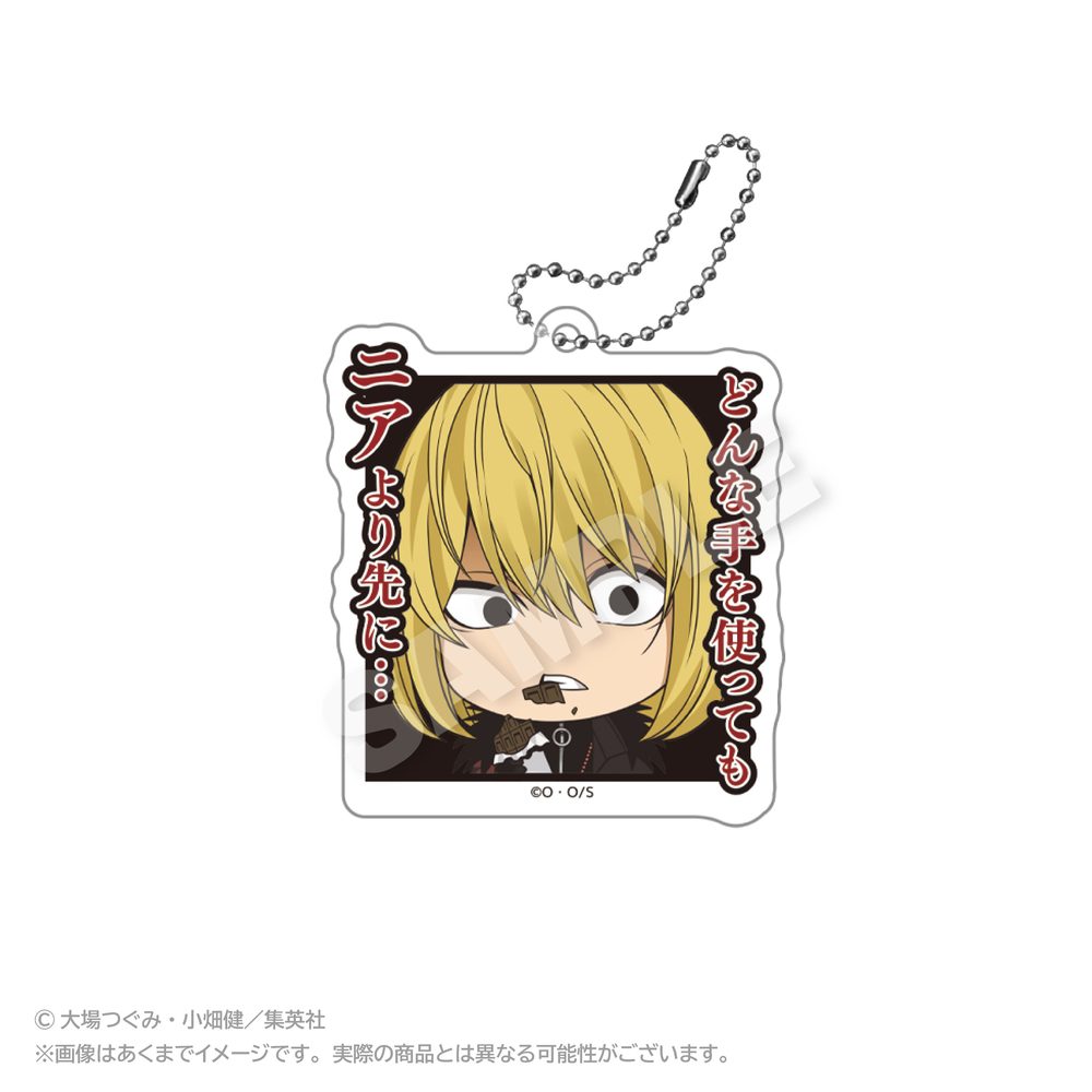 DEATH NOTE アクリルキーホルダー 名シーンVer. メロ ("Death Note" Acrylic Key Chain Scenes Ver. Mello)