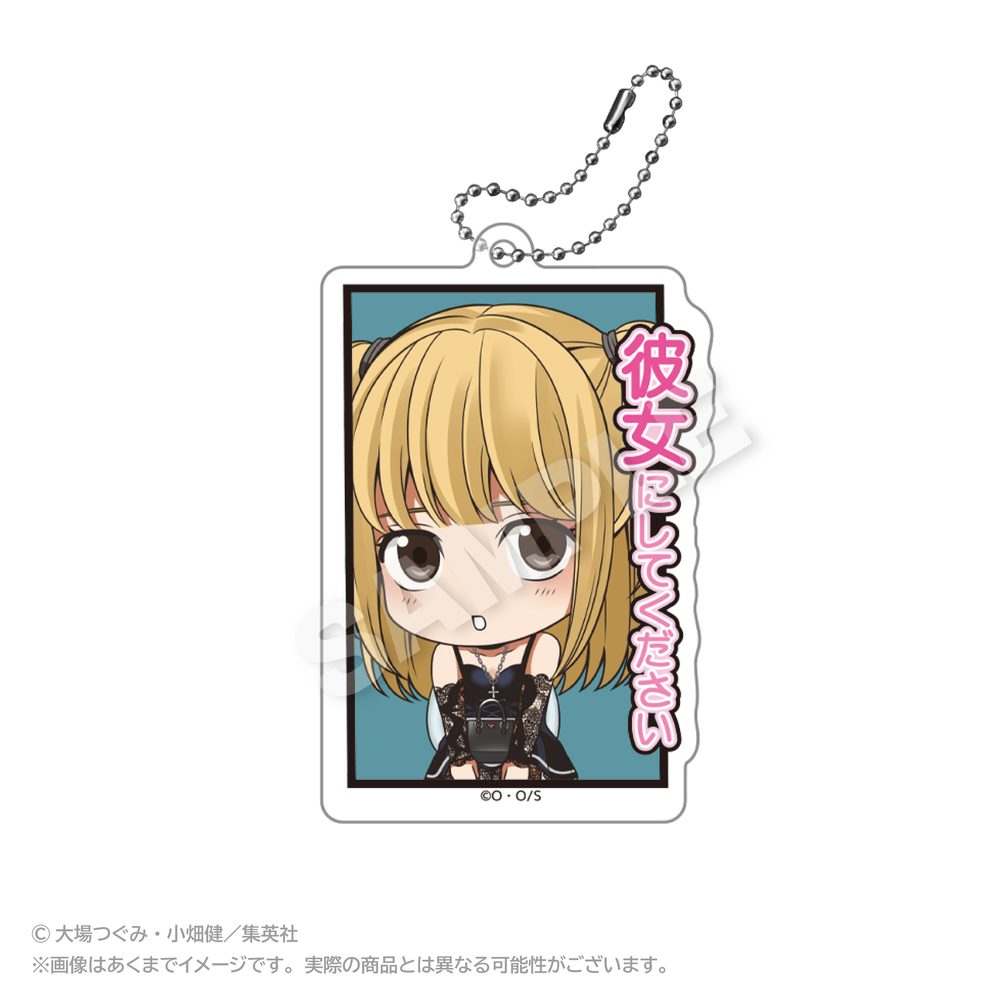 DEATH NOTE アクリルキーホルダー 名シーンVer. 弥海砂 ("Death Note" Acrylic Key Chain Scenes Ver. Amane Misa)