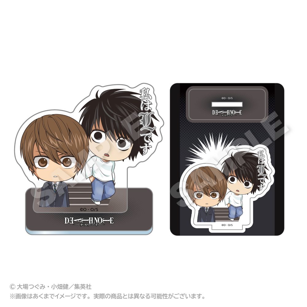 DEATH NOTE アクリルマスコット 名シーンVer. L ("Death Note" Acrylic Mascot Scenes Ver. L)
