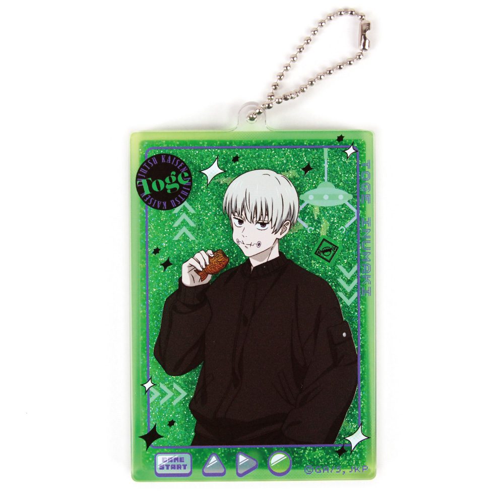 呪術廻戦 描き下ろしグリッターアクリルキーホルダー 狗巻棘 ("Jujutsu Kaisen" Original Illustration Glitter Acrylic Key Chain Inumaki Toge)