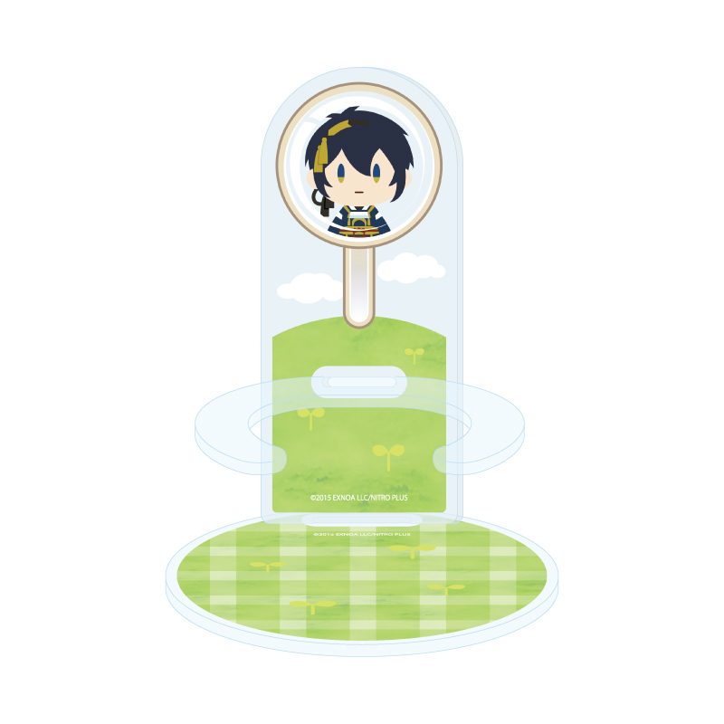 御伴散歩マスコットスタンド 刀剣乱舞-ONLINE- 01 三日月宗近 (Otomo Sanpo Mascot Stand "Touken Ranbu -ONLINE-" 01 Mikazuki Munechika)
