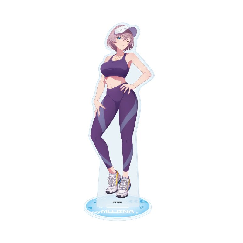 BIGアクリルスタンド グリッドマン ユニバース 04 ムジナ スポーツウェアVer.(描き下ろしイラスト) (Big Acrylic Stand "GRIDMAN UNIVERSE" 04 Mujina Sportswear Ver. (Original Illustration))