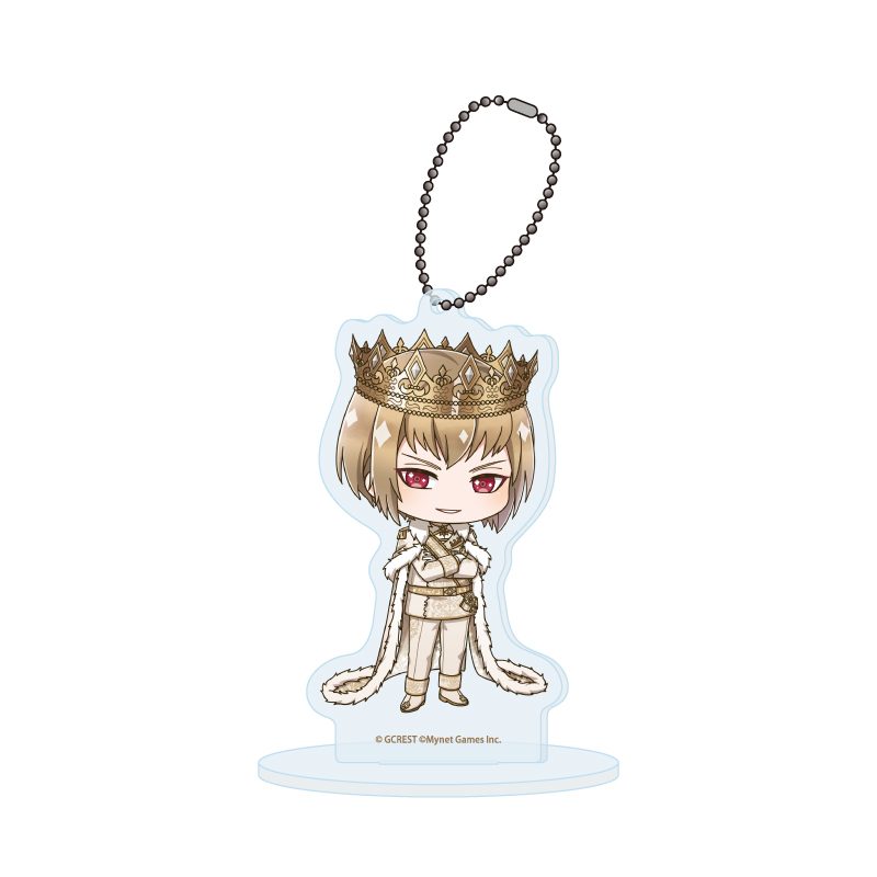 アクリルスタンドキーホルダー 夢王国と眠れる100人の王子様 21 カイリ(ミニキャライラスト) (Acrylic Stand Key Chain "100 Sleeping Princes and the Kingdom of Dreams" 21 Kairi (Mini Character Illustration))