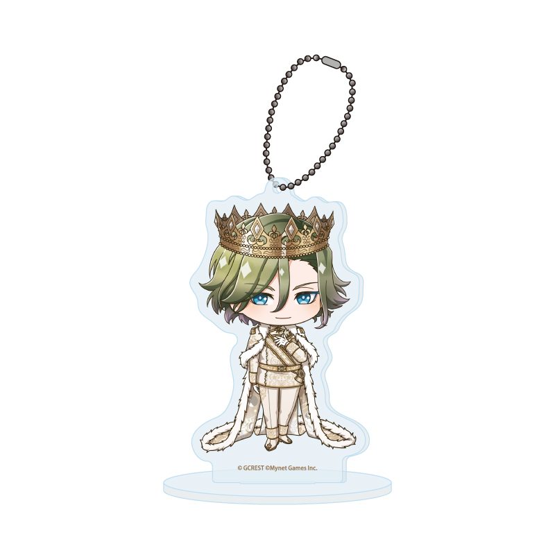 アクリルスタンドキーホルダー 夢王国と眠れる100人の王子様 23 グウィード(ミニキャライラスト) (Acrylic Stand Key Chain "100 Sleeping Princes and the Kingdom of Dreams" 23 Guido (Mini Character Illustration))