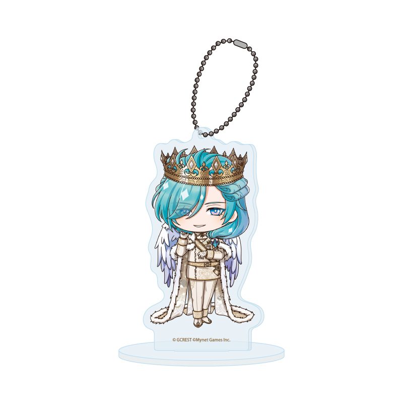 アクリルスタンドキーホルダー 夢王国と眠れる100人の王子様 25 ダルファー(ミニキャライラスト) (Acrylic Stand Key Chain "100 Sleeping Princes and the Kingdom of Dreams" 25 Dulfer (Mini Character Illustration))