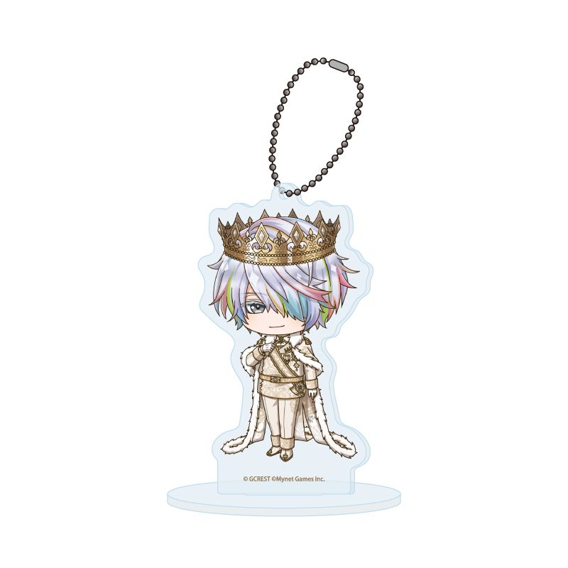 アクリルスタンドキーホルダー 夢王国と眠れる100人の王子様 27 パティル(ミニキャライラスト) (Acrylic Stand Key Chain "100 Sleeping Princes and the Kingdom of Dreams" 27 Patil (Mini Character Illustration))