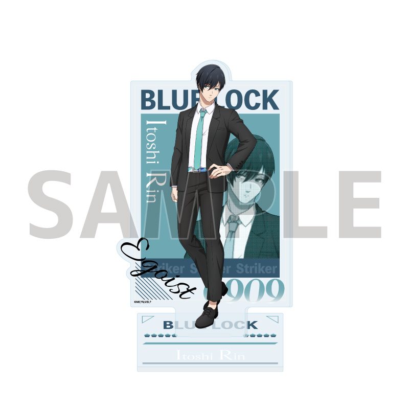 アクリルスタンド ブルーロック 24 糸師凛 スーツVer.(描き下ろしイラスト) (Acrylic Stand "Blue Lock" 24 Itoshi Rin Suit Ver. (Original Illustration))