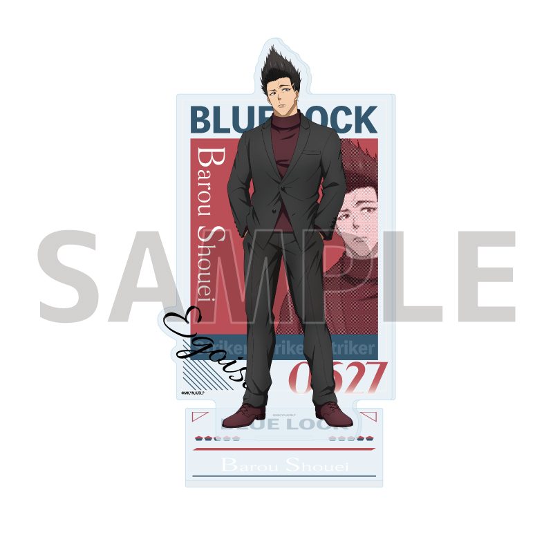 アクリルスタンド ブルーロック 29 馬狼照英 スーツVer.(描き下ろしイラスト) (Acrylic Stand "Blue Lock" 29 Barou Shouei Suit Ver. (Original Illustration))