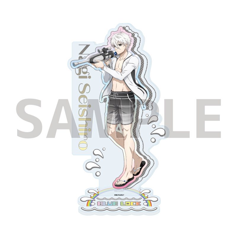 アクリルスタンド ブルーロック 33 凪誠士郎 水着Ver.(描き下ろしイラスト) (Acrylic Stand "Blue Lock" 33 Nagi Seishiro Swimwear Ver. (Original Illustration))