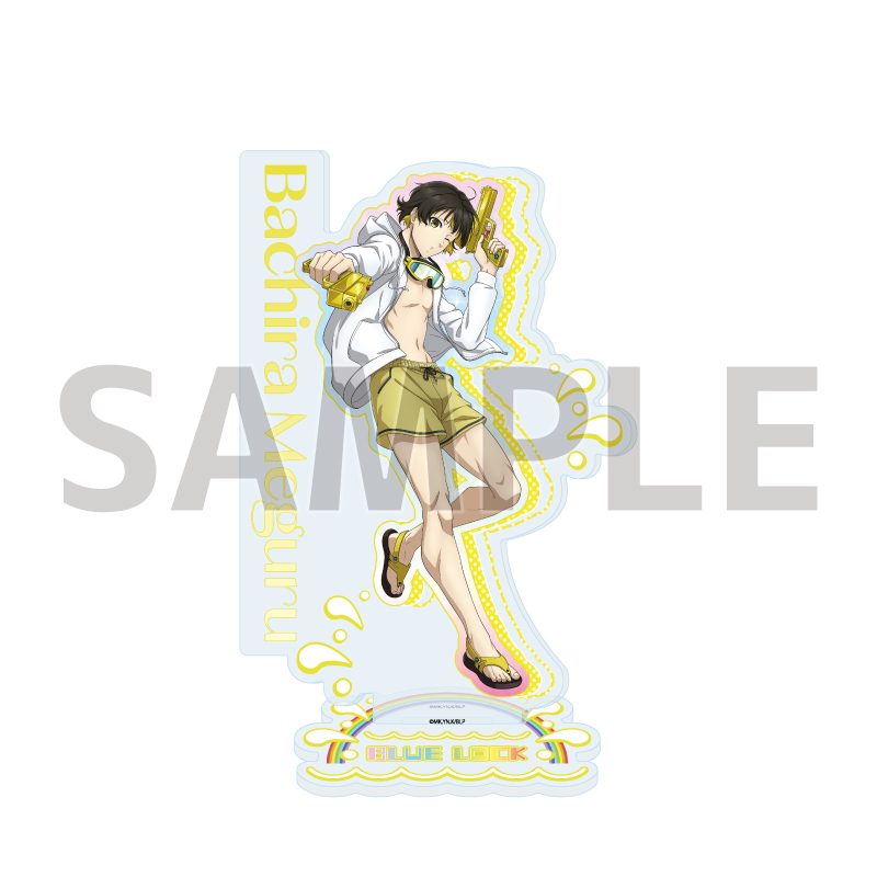 アクリルスタンド ブルーロック 34 蜂楽廻 水着Ver.(描き下ろしイラスト) (Acrylic Stand "Blue Lock" 34 Bachira Meguru Swimwear Ver. (Original Illustration))