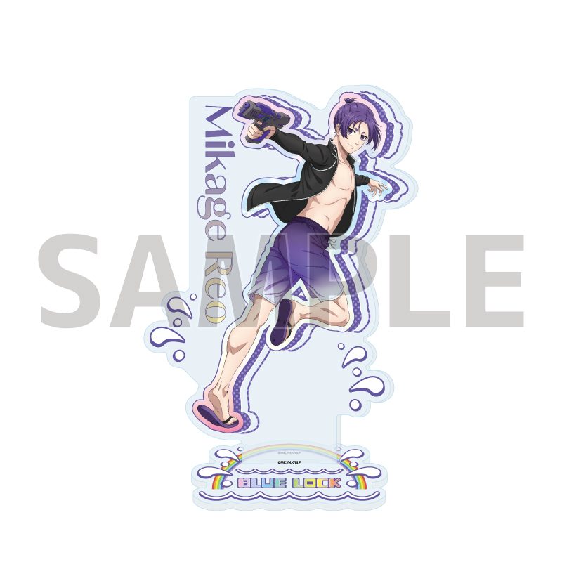 アクリルスタンド ブルーロック 36 御影玲王 水着Ver.(描き下ろしイラスト) (Acrylic Stand "Blue Lock" 36 Mikage Reo Swimwear Ver. (Original Illustration))
