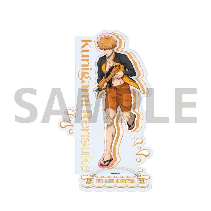 アクリルスタンド ブルーロック 37 國神錬介 水着Ver.(描き下ろしイラスト) (Acrylic Stand "Blue Lock" 37 Kunigami Rensuke Swimwear Ver. (Original Illustration))