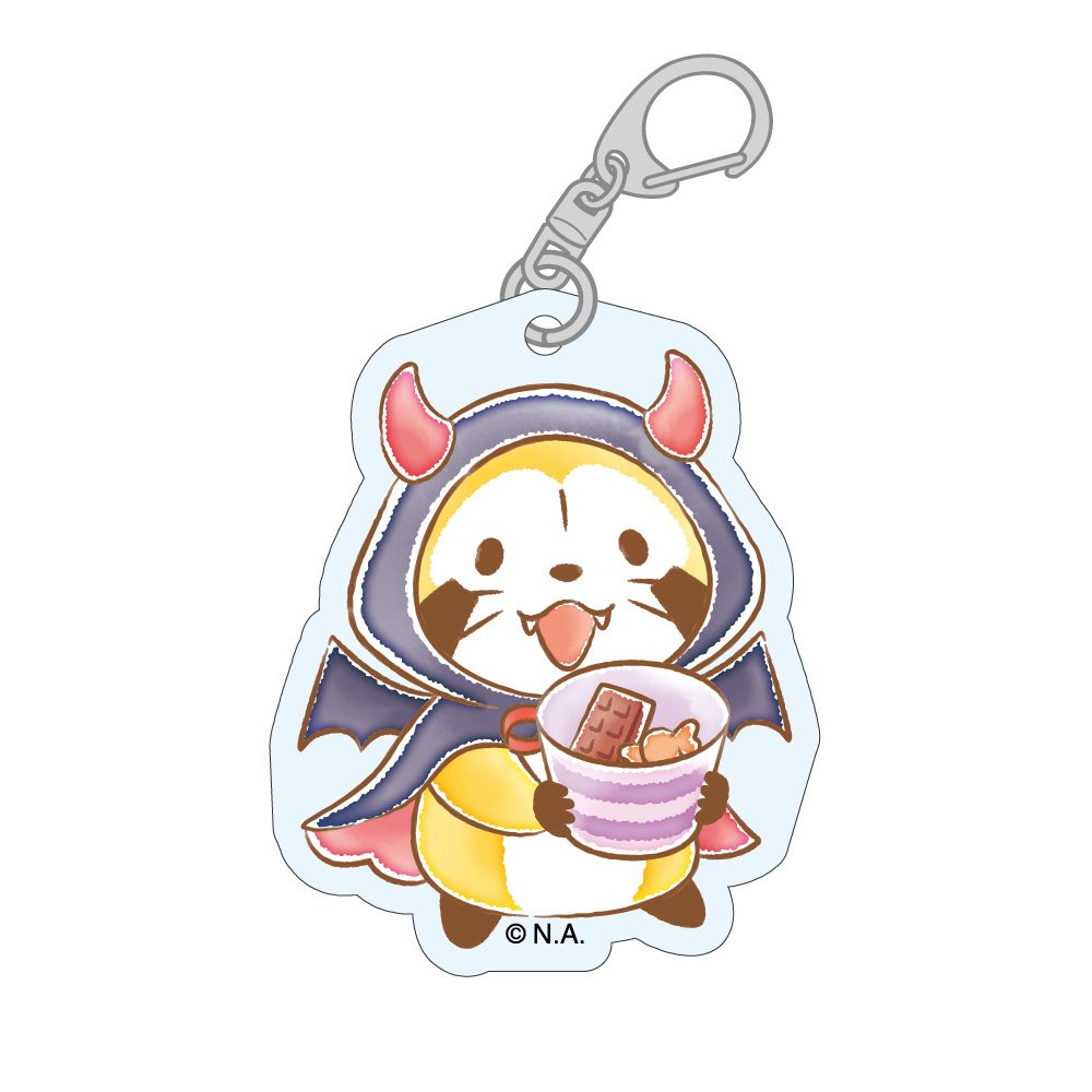 ラスカル 秋Ver. アクリルキーホルダー B ("Rascal the Raccoon" Autumn Ver. Acrylic Key Chain B)