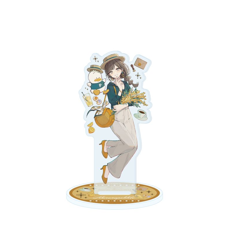 アクリルスタンド 赤倉×サンリオキャラクターズ 47 あひるのペックル(コラボイラスト) (Acrylic Stand Akakura x Sanrio Characters 47 Ahiru no Pekkle (Collaboration Illustration))