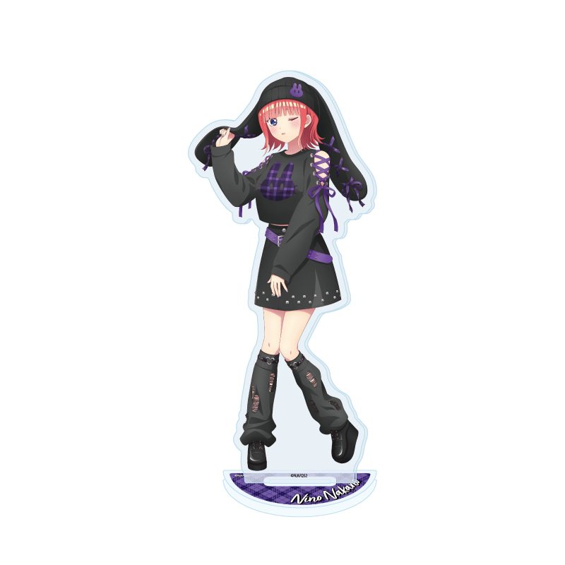 アクリルスタンド 五等分の花嫁* 07 二乃 甘辛ロックVer.(描き下ろしイラスト) (Acrylic Stand "The Quintessential Quintuplets Specials 2" 07 Nino Sweet and Spicy Rock Ver. (Original Illustration))