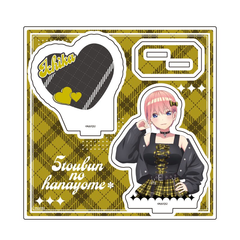 アクリルスタンドプレート 五等分の花嫁* 06 一花 甘辛ロックVer.(描き下ろしイラスト) (Acrylic Stand Plate "The Quintessential Quintuplets Specials 2" 06 Ichika Sweet and Spicy Rock Ver. (Original Illustration))
