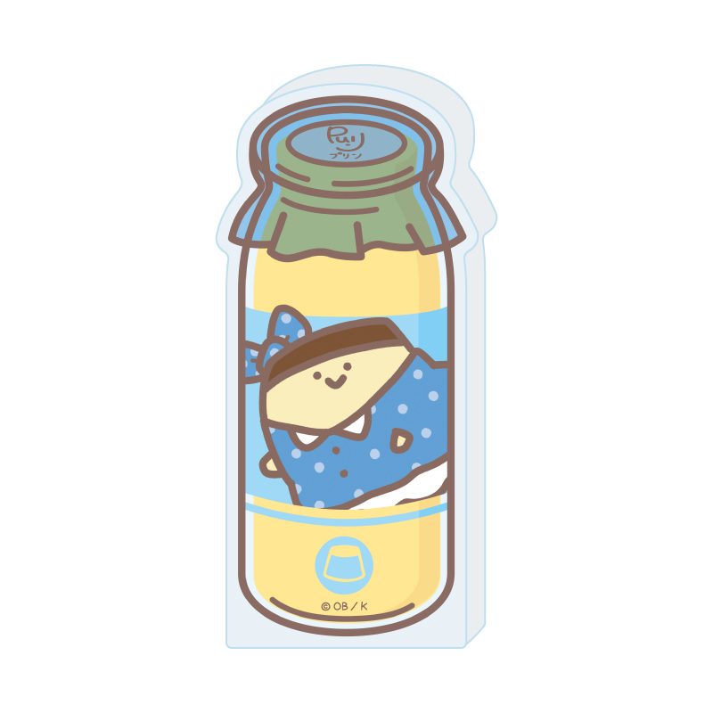 コレクションボトル お文具といっしょ 11 プリンさん プリンVer.(描き下ろしイラスト) (Collection Bottle "Obungu to Issho" 11 Purin-san Pudding Ver. (Original Illustration))
