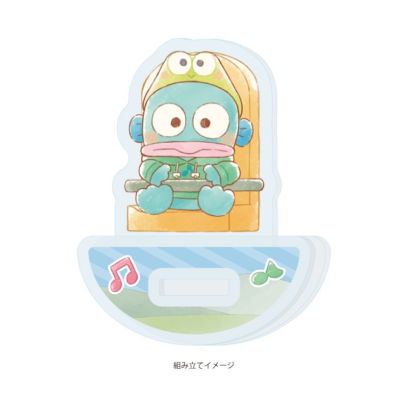 ゆらゆらアクリルスタンド はぴだんぶい 29 ハンギョドン(グラフアートイラスト) (Yurayura Acrylic Stand HAPIDANBUI 29 Hangyodon (Graff Art Illustration))