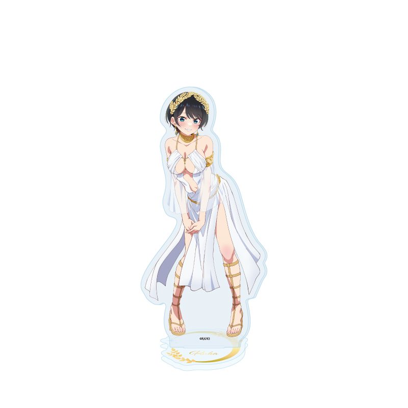 アクリルスタンド 彼女、お借りします 39 更科瑠夏 女神Ver.(描き下ろしイラスト) (Acrylic Stand "Rent-A-Girlfriend" 39 Sarashina Ruka Goddess Ver. (Original Illustration))