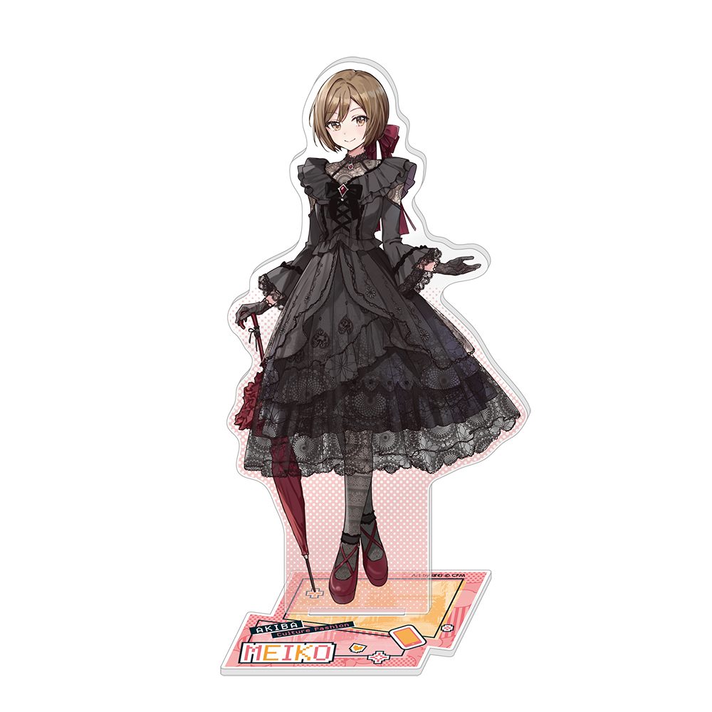 初音ミク アクリルスタンド akiba culture fashion MEIKO (Hatsune Miku Acrylic Stand akiba culture fashion MEIKO)