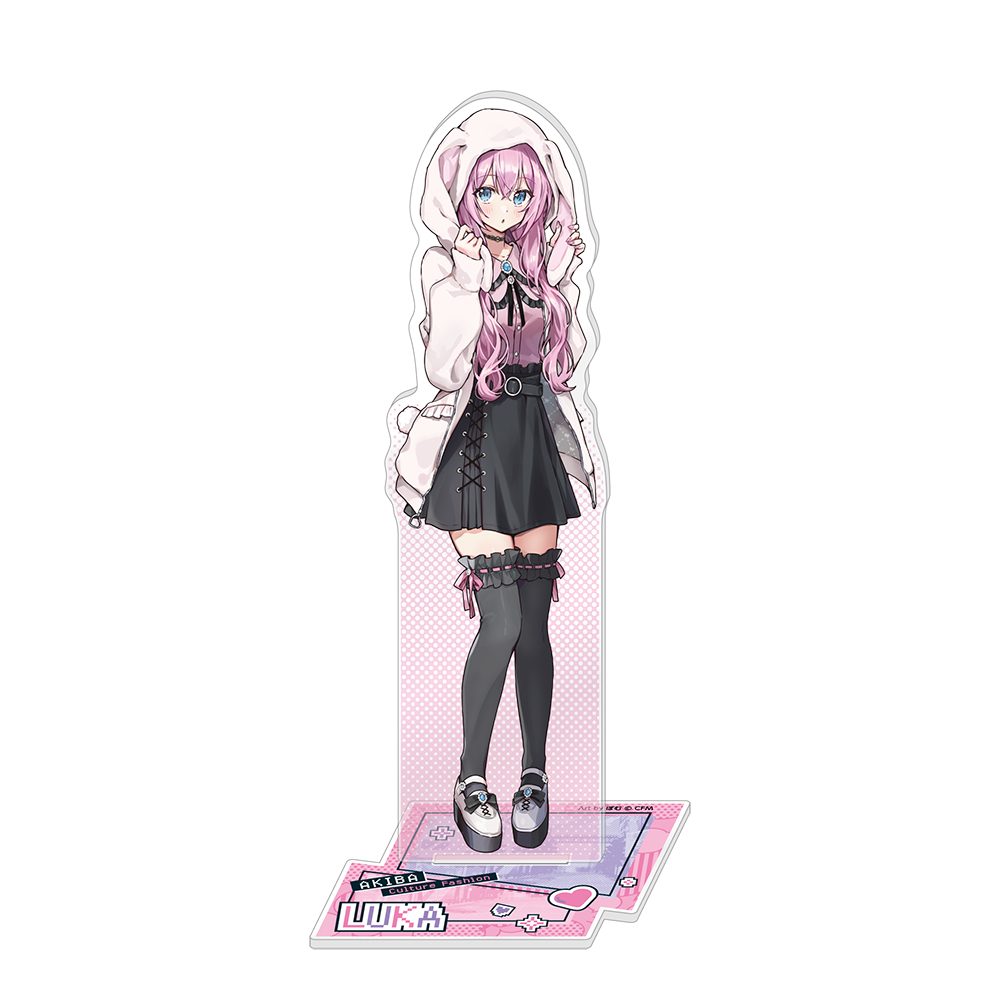 初音ミク アクリルスタンド akiba culture fashion 巡音ルカ (Hatsune Miku Acrylic Stand akiba culture fashion Megurine Luka)