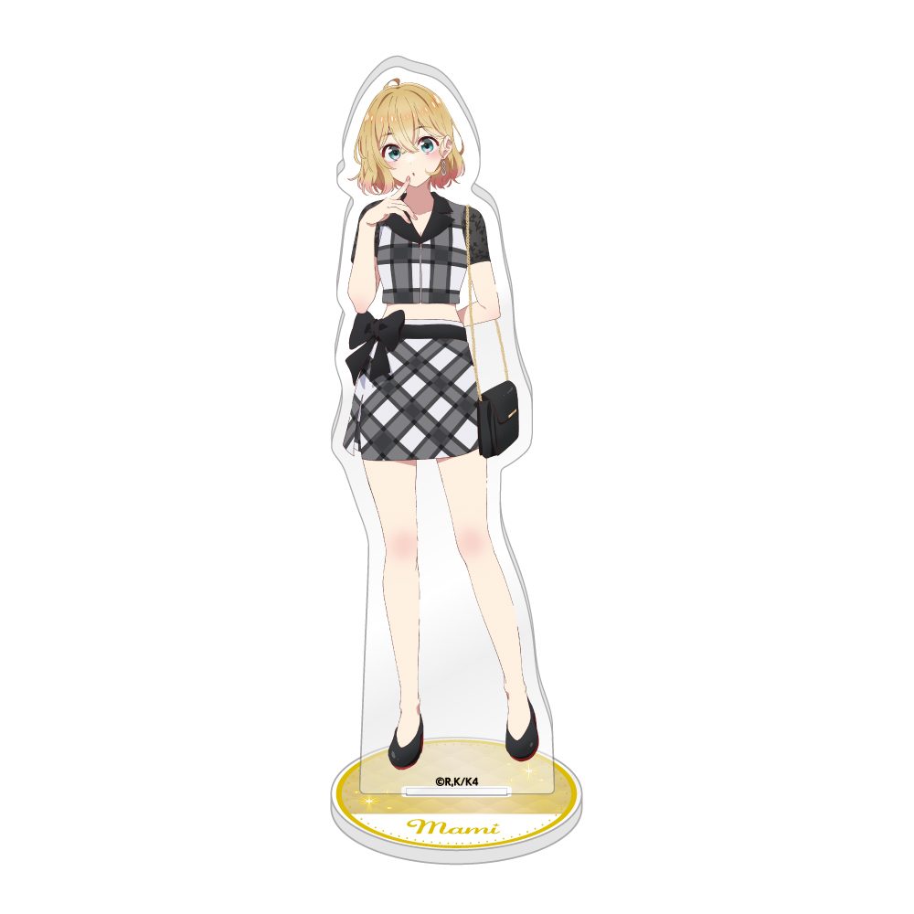 彼女、お借りします 描き下ろしアクリルスタンド ドレスVer. 七海麻美 ("Rent-A-Girlfriend" Original Illustration Acrylic Stand Dress Ver. Nanami Mami)