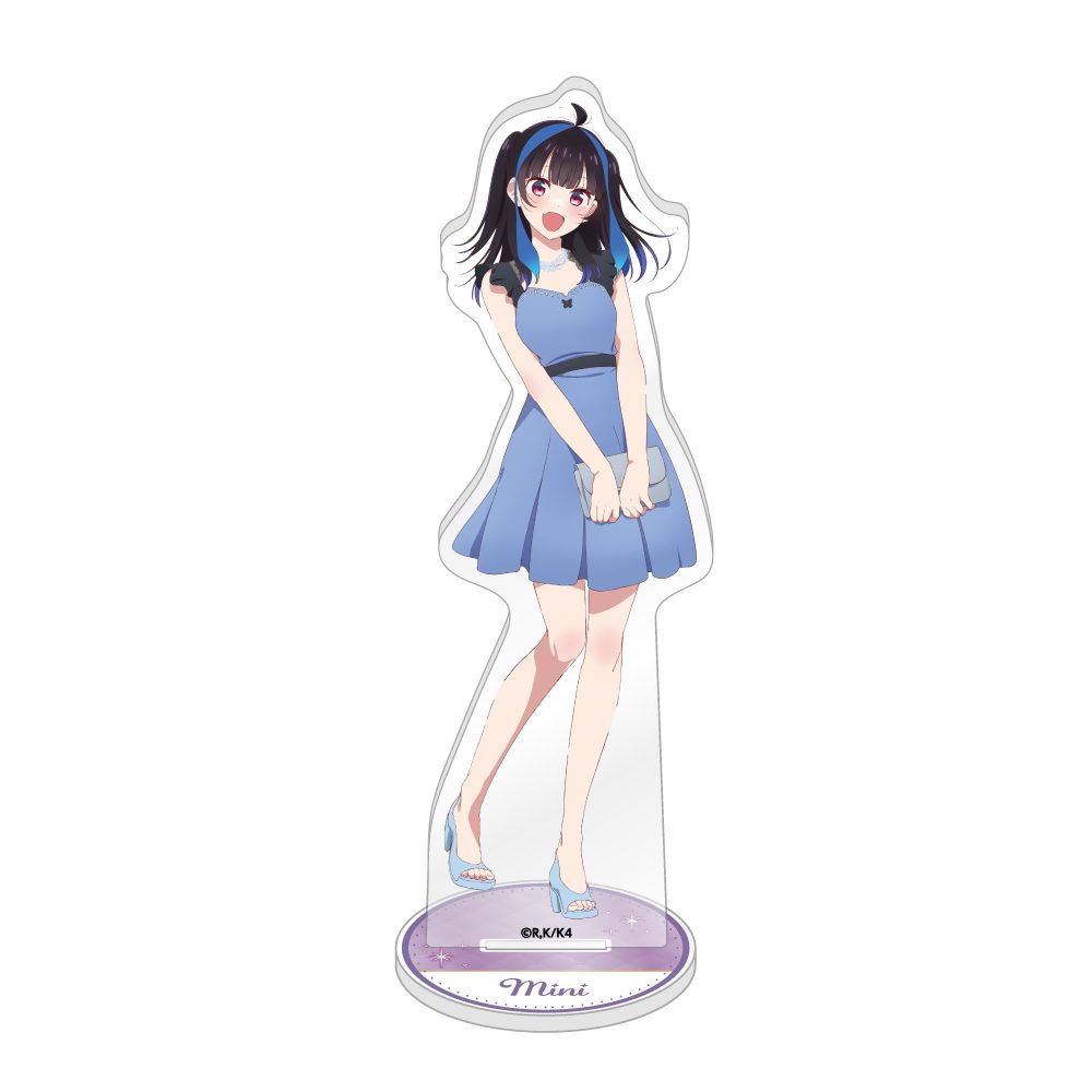 彼女、お借りします 描き下ろしアクリルスタンド ドレスVer. 八重森みに ("Rent-A-Girlfriend" Original Illustration Acrylic Stand Dress Ver. Yaemori Mini)