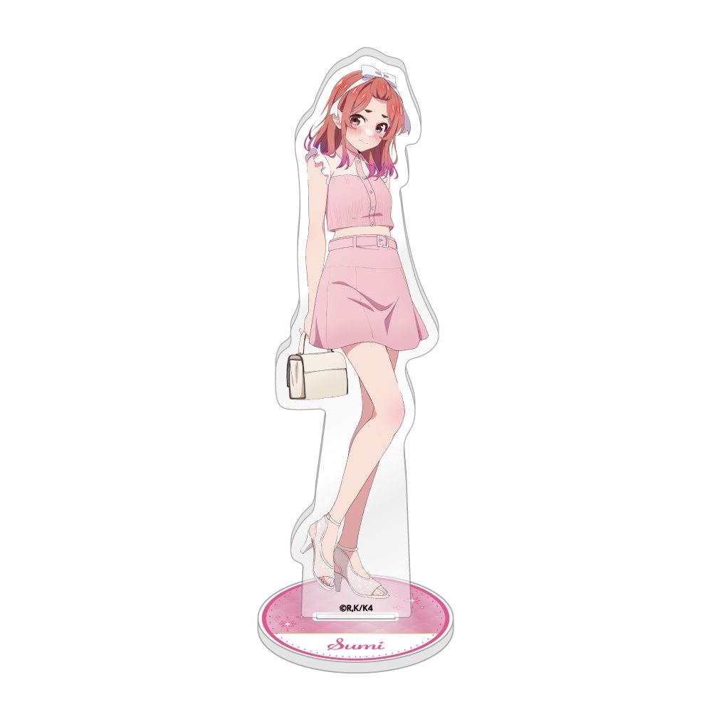 彼女、お借りします 描き下ろしアクリルスタンド ドレスVer. 桜沢墨 ("Rent-A-Girlfriend" Original Illustration Acrylic Stand Dress Ver. Sakurasawa Sumi)