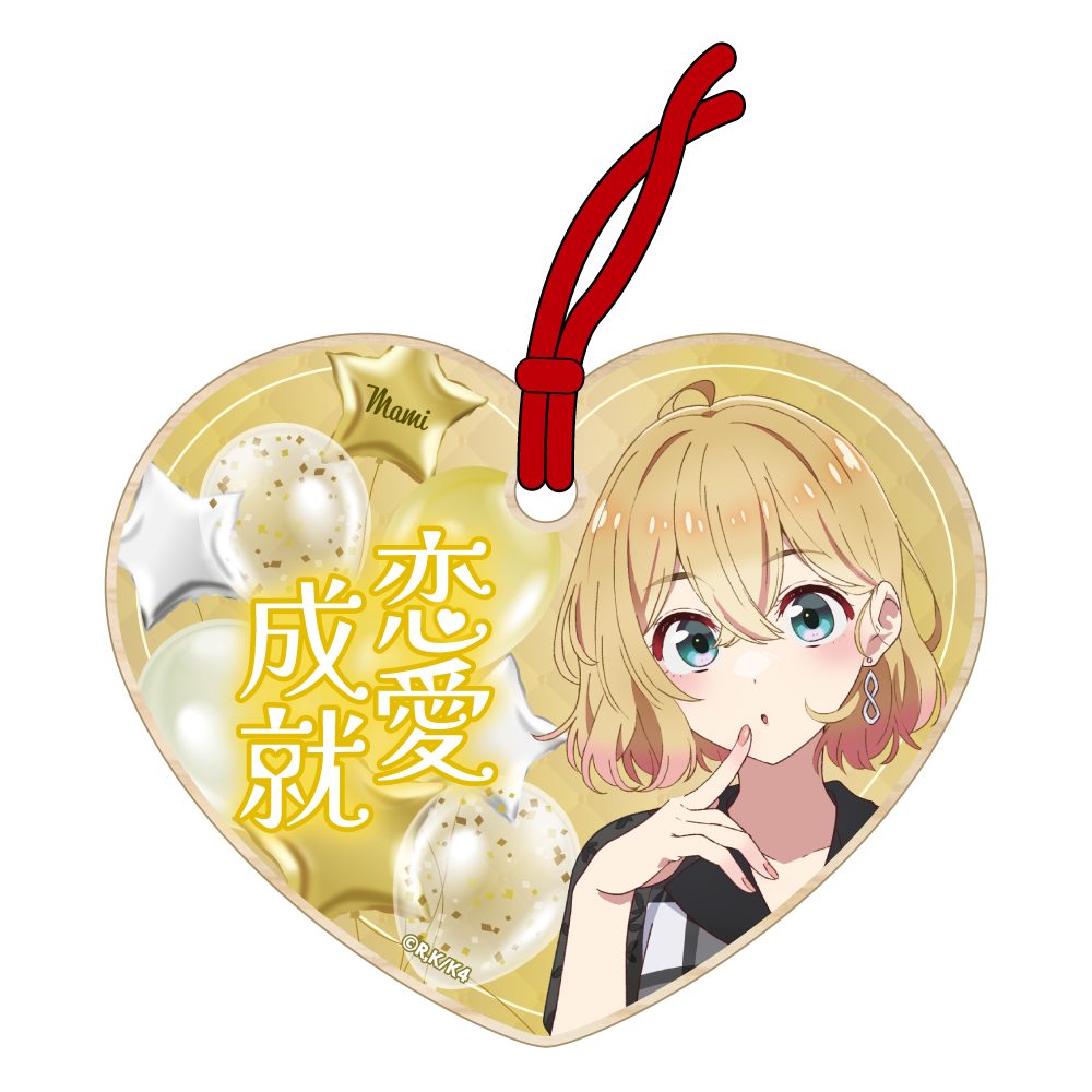 彼女、お借りします 描き下ろし絵馬風ストラップ ドレスVer. 七海麻美 ("Rent-A-Girlfriend" Original Illustration Ema Style Strap Dress Ver. Nanami Mami)