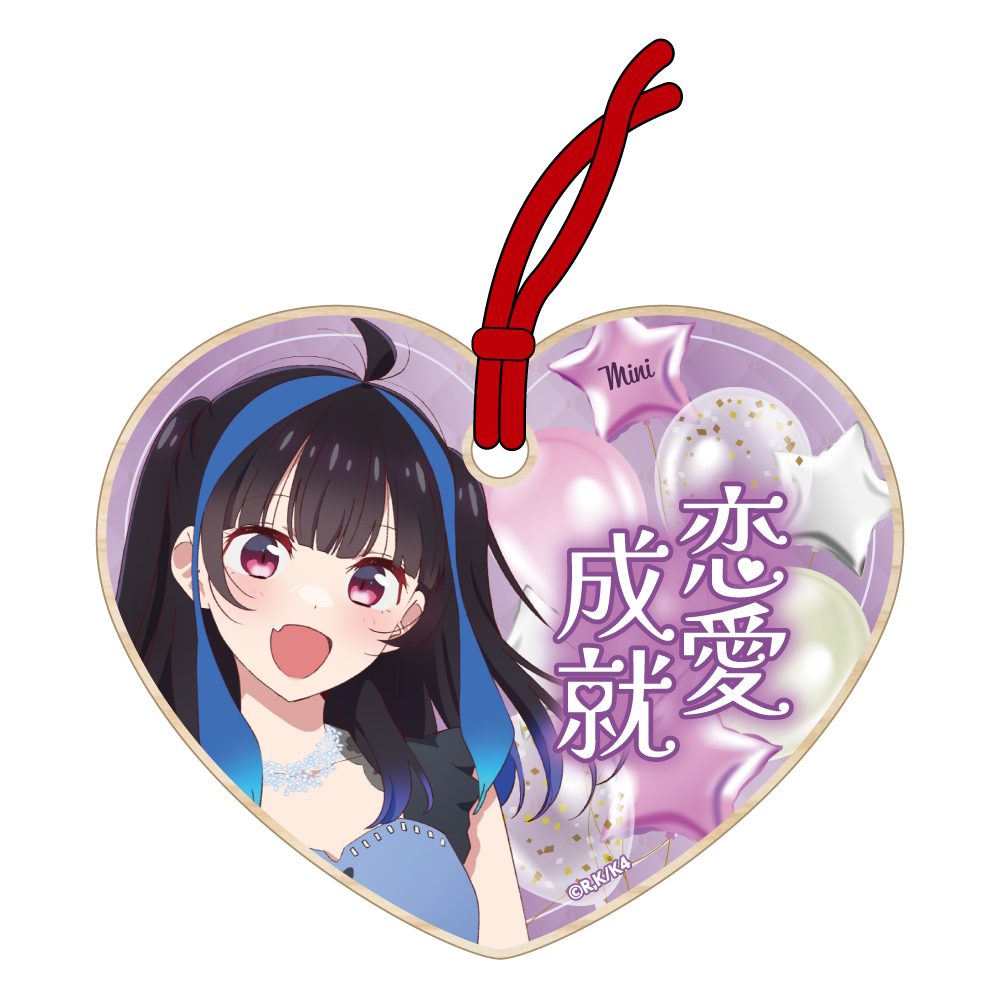 彼女、お借りします 描き下ろし絵馬風ストラップ ドレスVer. 八重森みに ("Rent-A-Girlfriend" Original Illustration Ema Style Strap Dress Ver. Yaemori Mini)