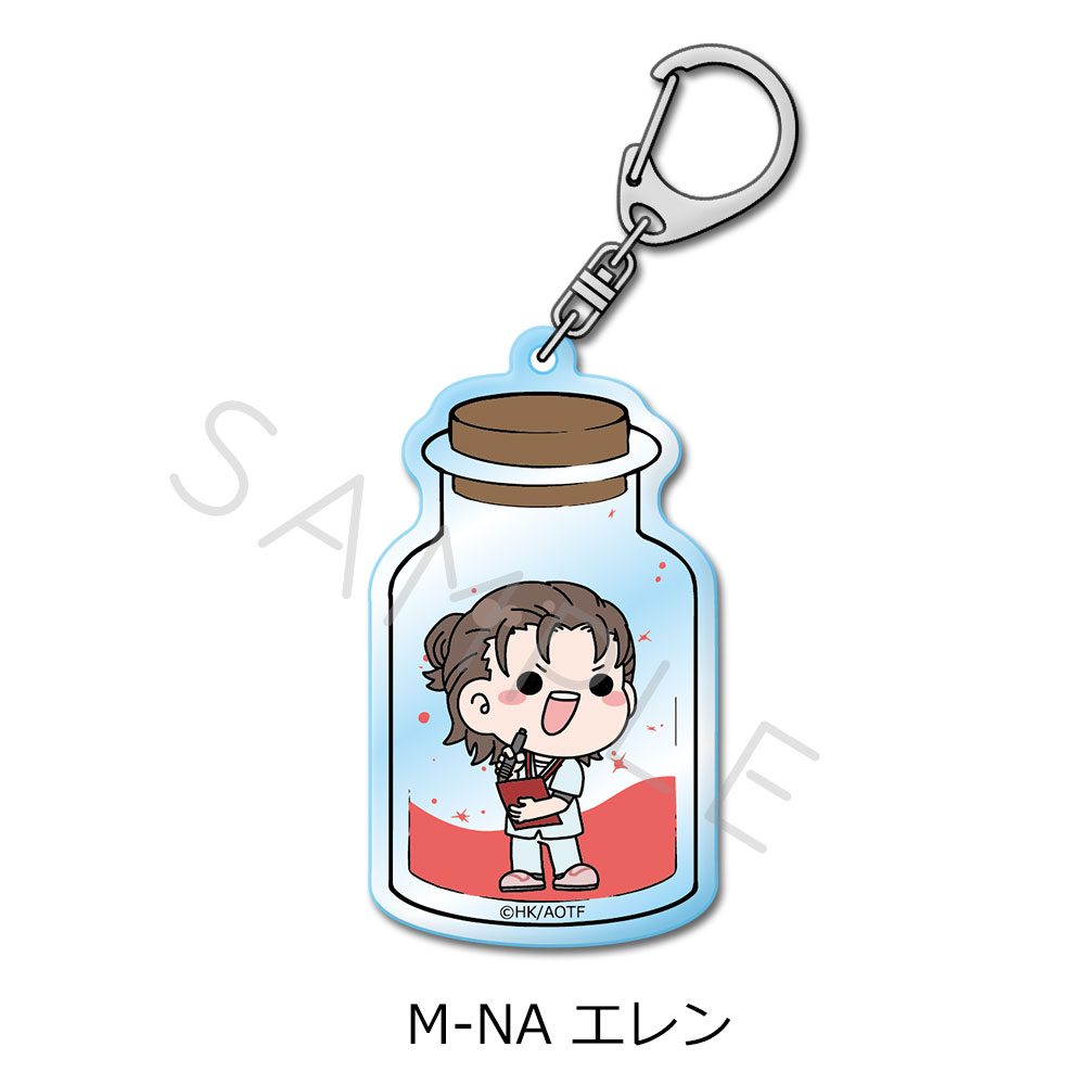 進撃の巨人 The Final Season 第15弾 アクリルキーホルダー M-NA エレン ("Attack on Titan The Final Season" Vol. 15 Acrylic Key Chain M-NA Eren)