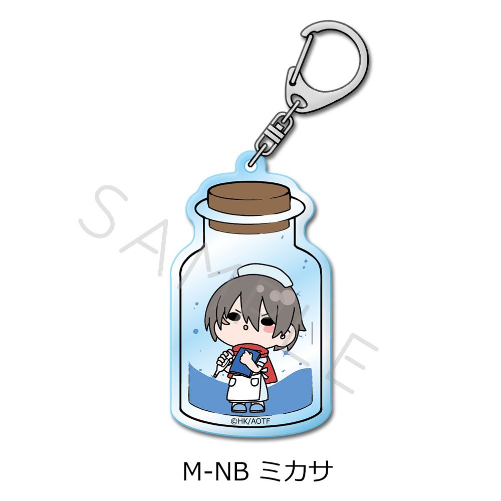 進撃の巨人 The Final Season 第15弾 アクリルキーホルダー M-NB ミカサ ("Attack on Titan The Final Season" Vol. 15 Acrylic Key Chain M-NB Mikasa)