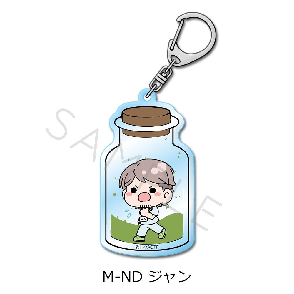 進撃の巨人 The Final Season 第15弾 アクリルキーホルダー M-ND ジャン ("Attack on Titan The Final Season" Vol. 15 Acrylic Key Chain M-ND Jean)