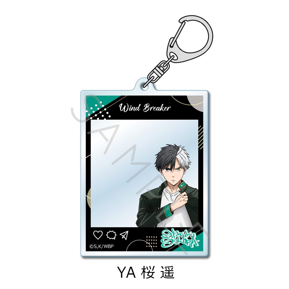 WIND BREAKER 第3弾 アクリルキーホルダー YA 桜遥 ("Wind Breaker" Vol. 3 Acrylic Key Chain YA Sakura Haruka)