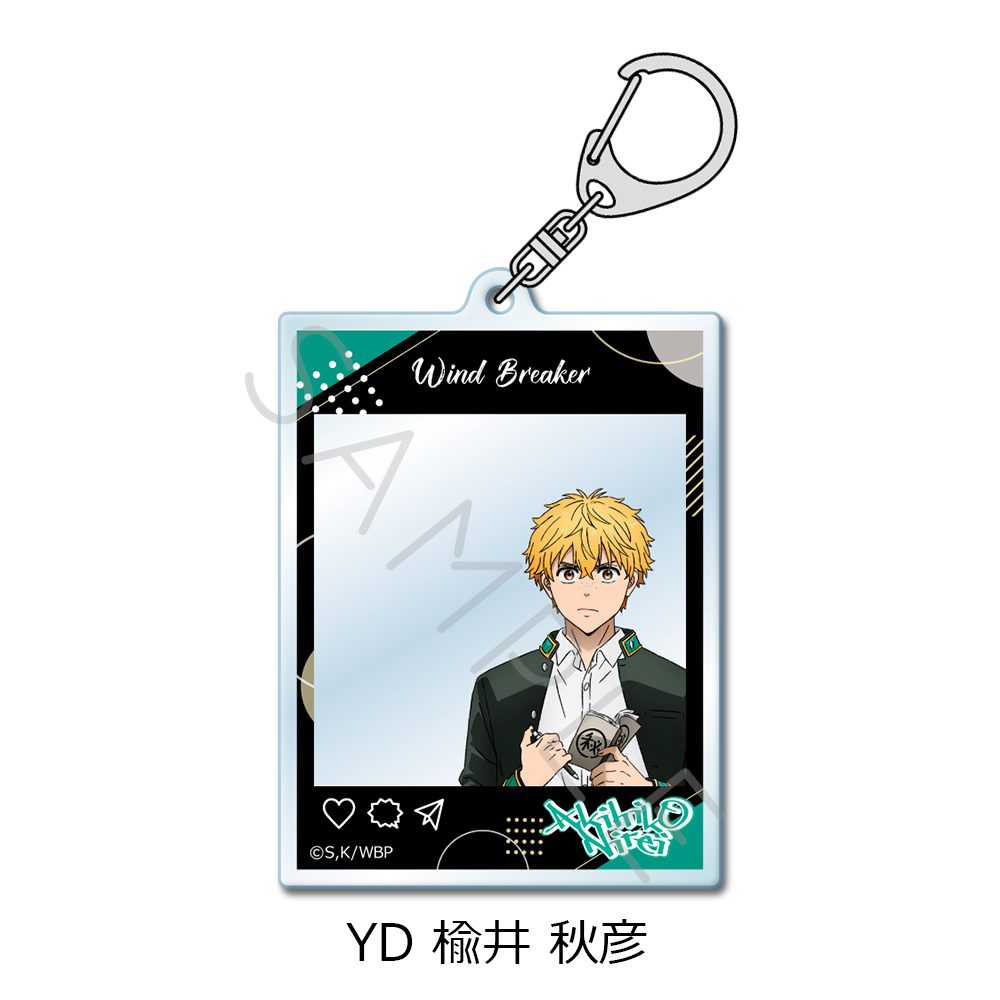 WIND BREAKER 第3弾 アクリルキーホルダー YD 楡井秋彦 ("Wind Breaker" Vol. 3 Acrylic Key Chain YD Nirei Akihiko)