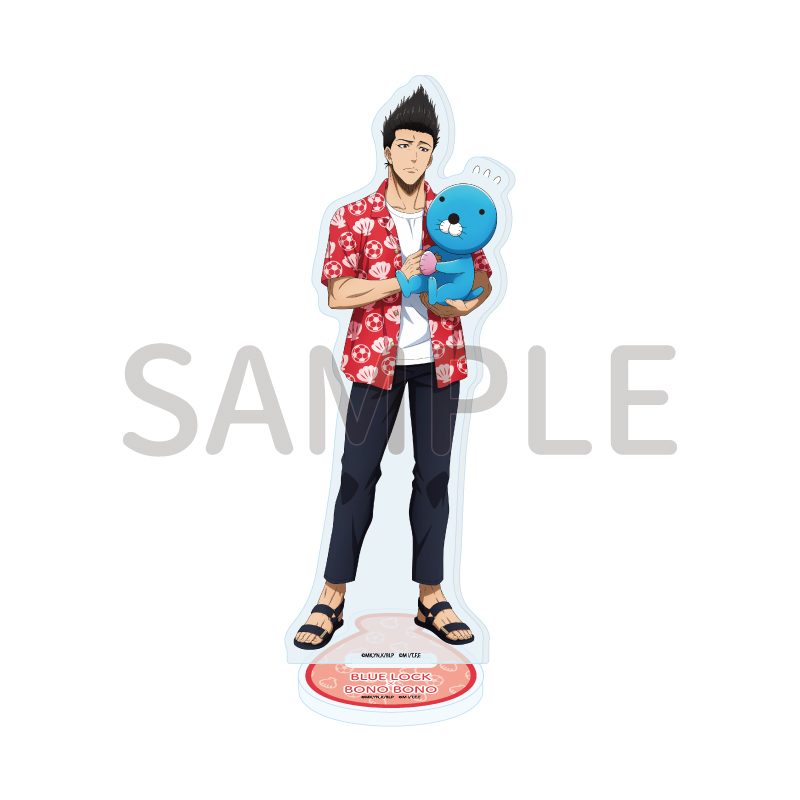 アクリルスタンド ブルーロック×ぼのぼの 13 馬狼照英&ぼのぼの(描き下ろしイラスト) (Acrylic Stand "Blue Lock" x "Bonobono" 13 Barou Shouei & Bonobono (Original Illustration))