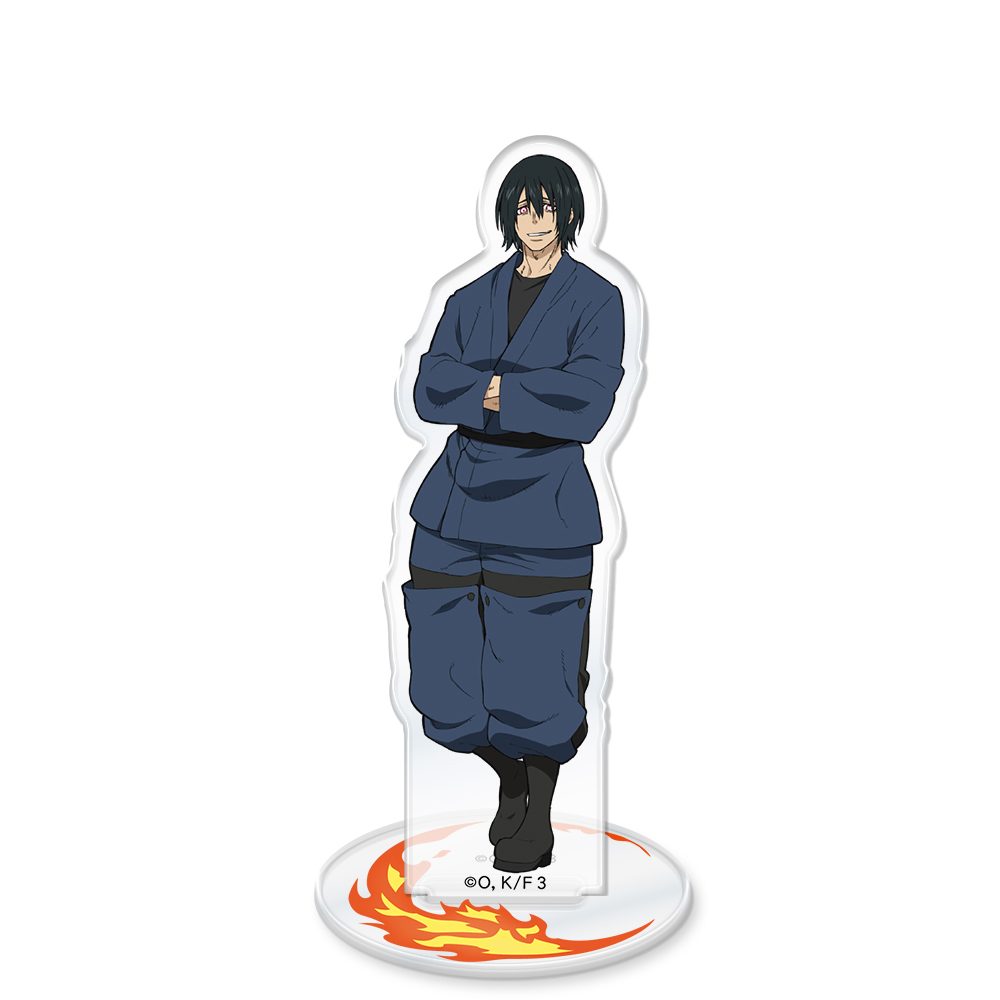 炎炎ノ消防隊 参ノ章 アクリルキャラスタンド 新門紅丸 ("Fire Force Season 3" Acrylic Chara Stand Shinmon Benimaru)